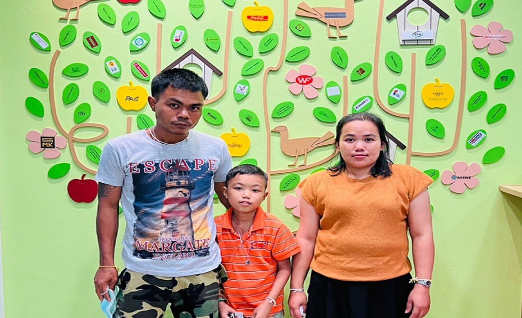 Staying close to my child, no need to travel far.